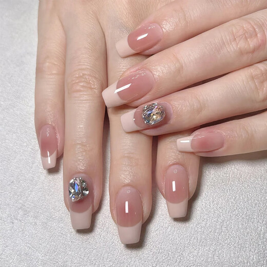 Mein siebentägiger handwächstes Nagel Großhandel Kristallstein Katze Auge Kleine rote Buch Whitening Nails können gefälschte Nägel bis 1047 Kristallpurpur Schmetterling Phototherapie Klebermodell abgelöst werden
