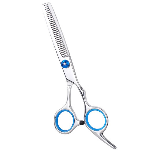 Laiwang Brothers Pet Grooming Scissors Dog Shearing Scissors Comb Cat Hair Trimming Tools Straight/Tooth Scissors/Curved Scissors Starry Sky 6.5-inch Dental Scissors