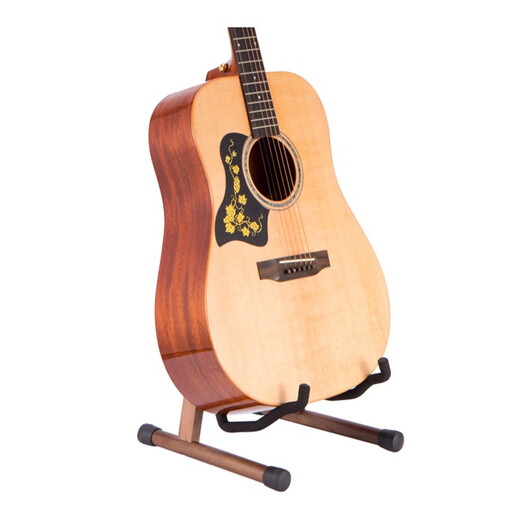 Ibanez Massive Holzgitarrenständer Holz faltbare vertikale Bodenständer Violin Ukulele Haushaltsbodenständer Ukulele Ständer Schwarz Walnuss