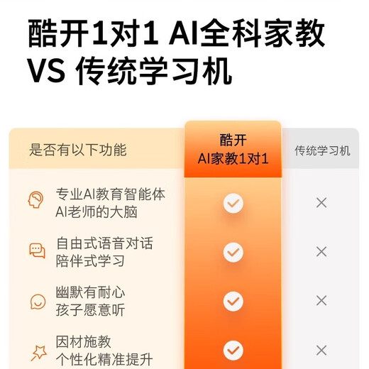 Kukai Learning Machine AI Eye Protection Computer Screen Student Tablet Two-in-One Learning and Training for Early Childhood Elementary School Middle and High School Courses 12.7-inch 8+256G Y41 National Subsidy