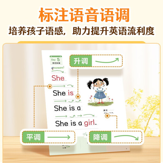 学而思小学英语晨读美文每日一读英语小短文一二三四五六年级零基础口语词汇练习语法阅读高频单词积累朗读5 (一二年级通用)读出英语基本功(赠晨读积累册+AP 小学通用