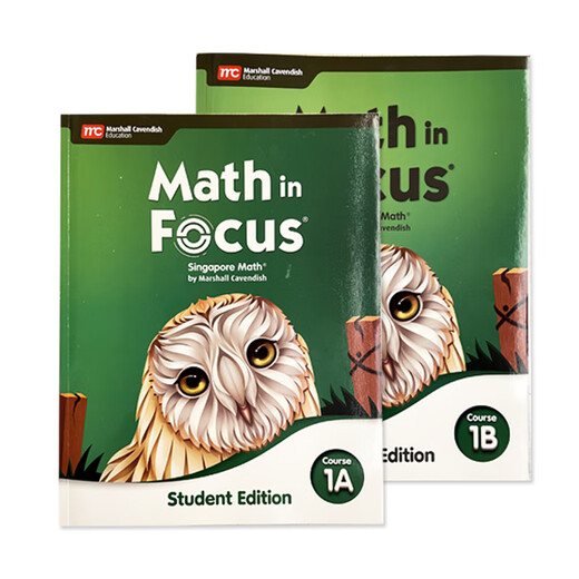 
Genuine original imported Singapore Math Math in Focus new version of 678 junior high school mathematics textbook Course 1A1B2A2B3A3B textbook Exercise book Spot Course 2B textbook (7th grade)