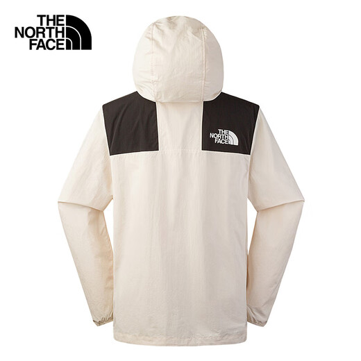 The North Face North Windproof Jacket Men's Outdoor Windproof and Water-Repellent Jacket 5JYN Sand Dune White/QLI M