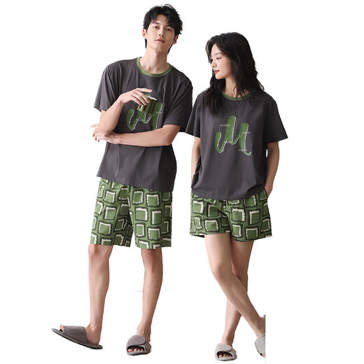 HUALIN FASHION Modal pajamas summer thin short-sleeved home two-piece set 6630 170 Women's M
