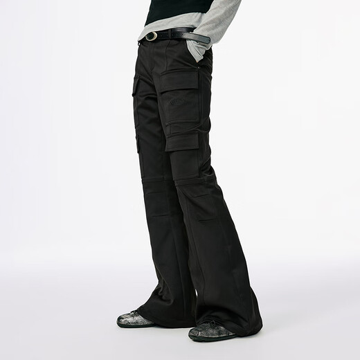 MMLG Pantalones casuales American Workwear para mujeres en otoño NUEVA Y VERSATILE VERSÁTIL COREA COREANA SOLICIONA SOLICITUD PIEJOS LARGOS PIELERS OLIVE GREEN S
