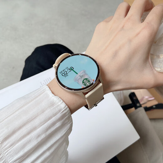 Huawei calls for Hongmeng mobile phone WATCH GT5 smart watch for women to measure blood pressure and health sports bracelet lychee pattern butterfly buckle black skin [24h health monitoring
