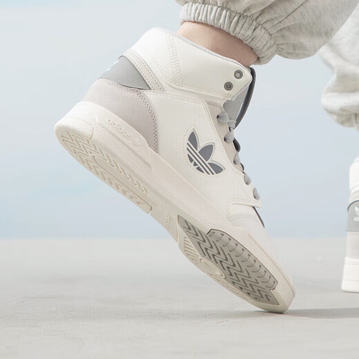 阿迪达斯 （adidas）三叶草男鞋 2025夏季新款跑步健身训练运动鞋耐磨透气低帮休闲鞋 IF2694/复古灰绿 42.5