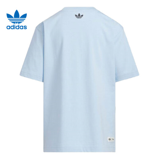 阿迪达斯 （adidas）【滔搏】三叶草大童JK 101 TEE运动休闲短袖T恤KG6628 KG6628 均码 152