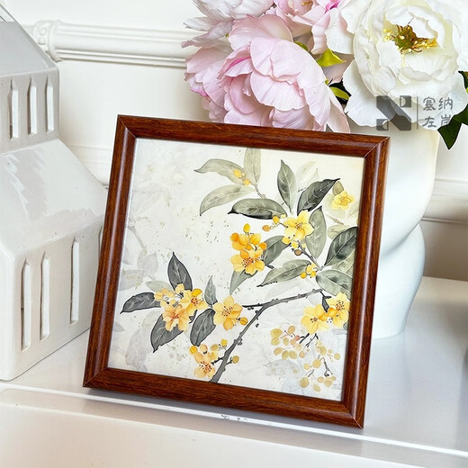 Zhang Xiaohua's shop <Baihui> medieval style desktop ornaments ornaments decoration on the table new Chinese-style tea room flower small pendant painting
