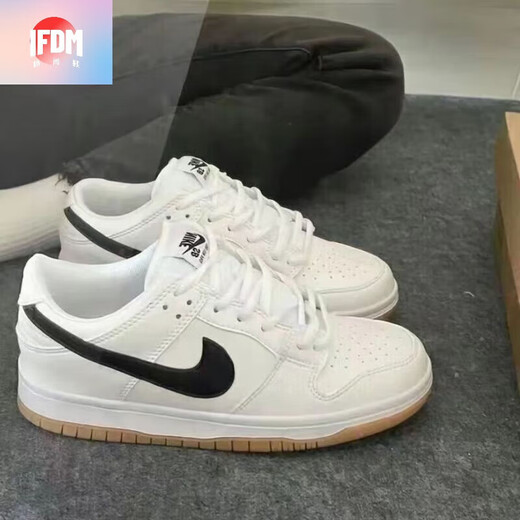 CLENIKEED Putian Pure Original Dunk high version fashionable low-cut sneakers for all seasons series men's and women's casual shoes white raw rubber NIKE 41 NIKE