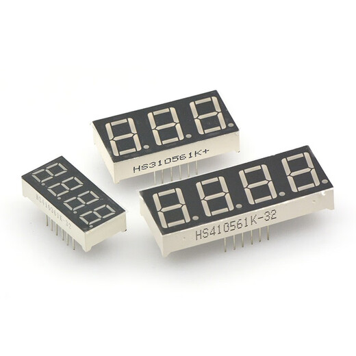 TaoTimeClub digital tube 0.36 inches 0.56 inches 1/2/3/4 digits common cathode/common anode red highlight digital display tube 2 digits common anode 0.36 inches (2 pcs)