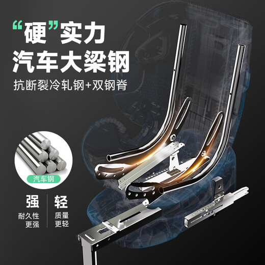 ledibaby乐蒂宝贝婴儿童安全座椅0-4-12岁汽车用宝宝座椅车载可坐躺i-Size 太空舱Pro+官配版【月影灰】