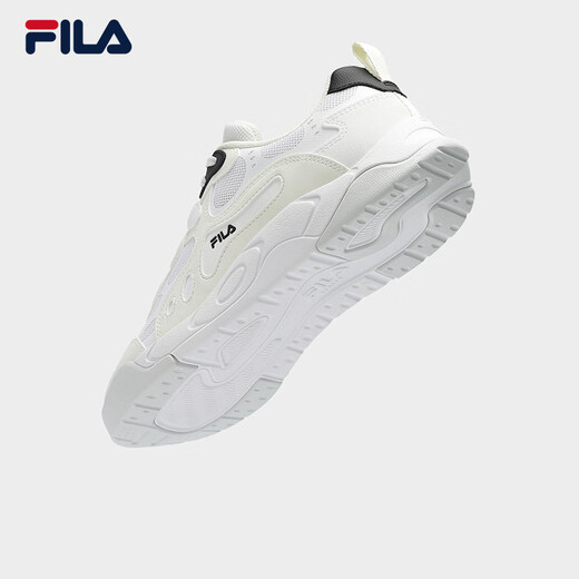 FILA杨幂同款FILA 斐乐女鞋板鞋2025夏季新款星韵鞋厚底鞋子休闲鞋 明亮白/奶油白色-WB 38