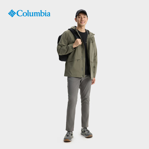 Columbia Outdoor 25 весна и летняя новая мужская водонепроницаемая куртка пешеходная куртка XE4839 011 S_ (170_92A)