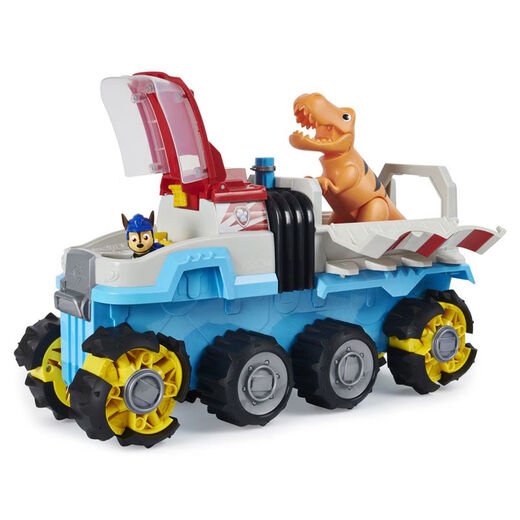 
Genuine Wangwang team electric dinosaur rescue patrol car transformed toy dinosaur rescue team electric four-wheel drive off-road vehicle luxury electric dinosaur patrol car 16794