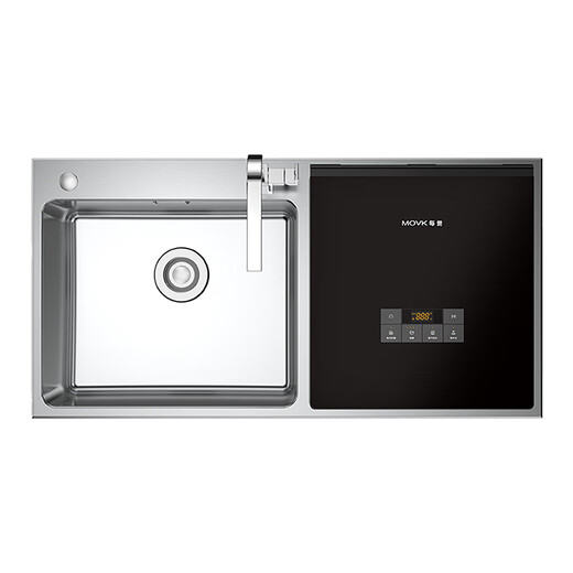 Every Yu sink dishwasher J2 household embedded 19-bowl integrated dishwashing and disinfection machine 41L large sink reputation seafood fruit and vegetable washing Every Yu sink dishwasher consult customer service exclusive link (need to confirm the model)