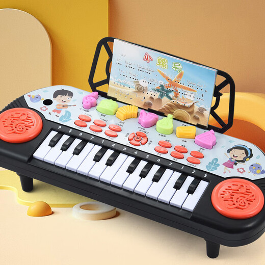 Bruchi children's toy boy electronic keyboard can play piano early education educational toy girl birthday gift 3-6-8 years old