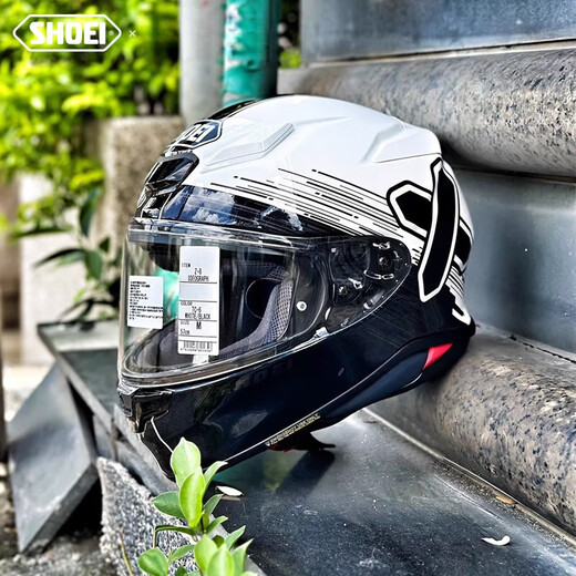 Lossfu Shoei Motorcycle Casco Z8 Casco completo Red Ant Ant Men and Women Japonés Mil Papel Crane Four Seasons American Station Mecha Red Mecha TC-12798 Yuan S