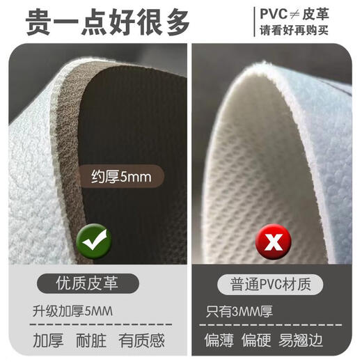 三栖虎入户门地垫耐脏免洗可擦pvc门垫2025新款可裁剪地毯门口进门脚垫 1047-小兔 1件数 40CM60CM升级防水皮革-可