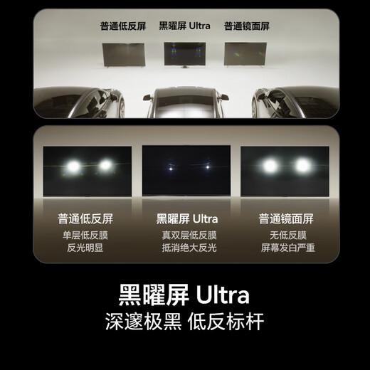 Hisense TV E8Q Pro 75-inch Hisense H7 5040 partition U+MiniLED Obsidian screen Ultra 330Hz National Subsidy World Cup TV 75E8Q-PRO