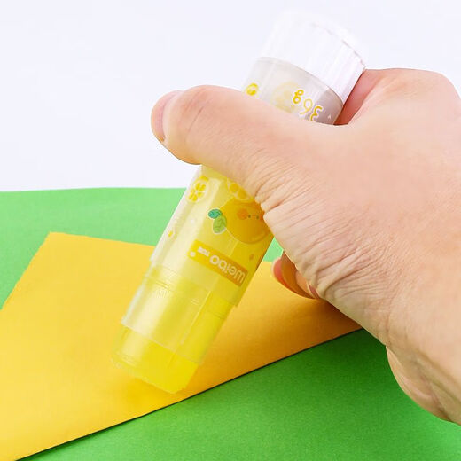 Uso de los estudiantes de Weibo de pegamento sólido Viscosidad Visita Solid Glue Rod Supplies Supplies de oficina de secado rápido Gloles al por mayor WB-6189 [20 piezas/15 gramos]