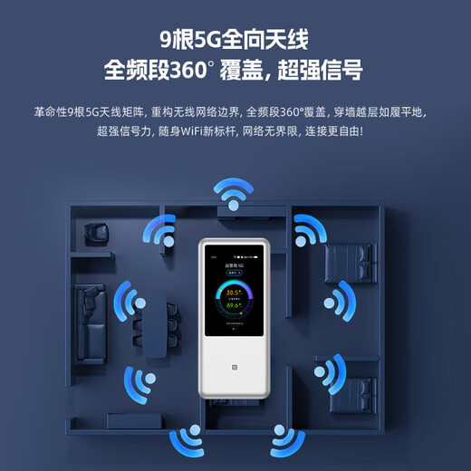 ZTE 5G portátil WiFi7/10000mAh móvil u60pro enrutamiento de tarjeta N79 agregación de portadores de banda de alta velocidad NFC conexión directa 2025 modelo ZTE u60pro versión básica 100G