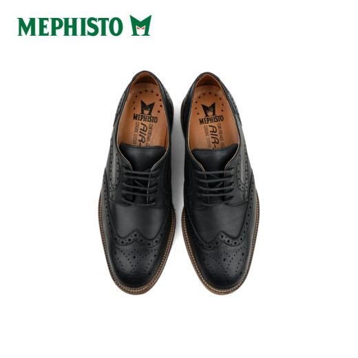 马飞仕图（MEPHISTO）/马飞仕图新款正装舒适德比鞋手工鞋真皮 PIERS 9855(蓝色) 40