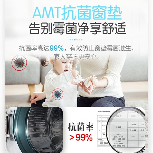 Haier produces fully automatic 10kg drum washing machine JQG100-B11W JQG100-B11W integrated elution drum