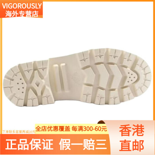 帕拉丁（PALLADIUM） 增高潮流简约 防滑耐磨 高帮 帆布鞋 女款 粉白 粉色 37.5