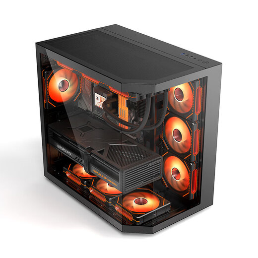 AMD Ryzen 7 9800X3D host RTX5080/5070TI/RX9070XT graphics card thousand frames e-sports game deep learning design desktop computer DIY assembly machine complete machine 2 9800X3D/B850M heavy gunner/no graphics card