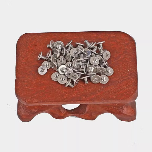 Fengji laptop M.2 solid state drive fixing small screw 304 thin head flat head M2 locking low head screw M2*3 (50 pieces)/m.2 solid state drive in silver