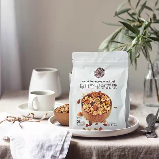 Pang Donglai Xuchang Fruit Oat Crispy Daily Nut Oat Crispy Donglai Supermarket Purchase Online Strawberry Oat Crispy 1 Bag