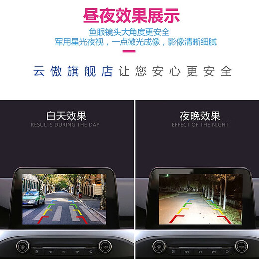 适用于福特经典新福克斯福睿斯蒙迪欧高清拉手倒车后视影像摄像头 1517款新福克斯经典款3089芯片