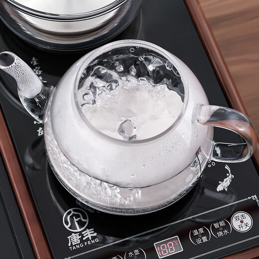 Tangfeng tea tray integrated fully automatic high-end tea table with kettle integrated office reception tea table