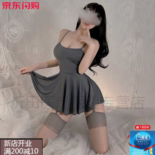 霏慕赠避孕套冰丝吊带裙纯欲风睡衣女款性感女款2025新款夏款高级感大 【2件装】6625吊带裙+6656古典旗袍 均码 【建议体重80-120斤】