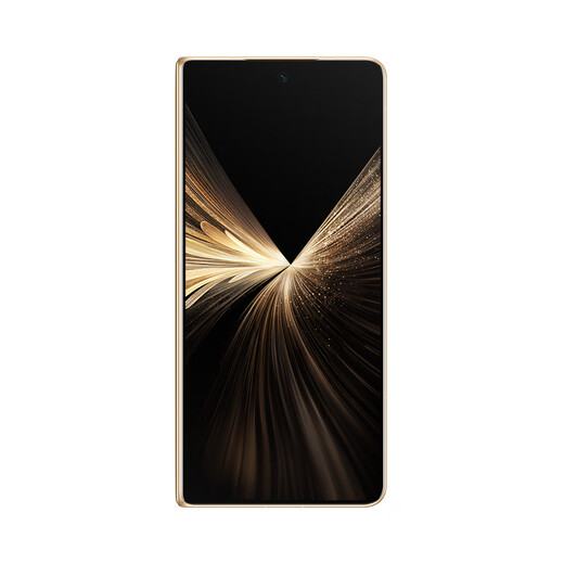 Honor Magic V5 new 5G mobile phone 9mm thin and light long battery life 5820mAh Qinghai Lake battery Snapdragon 8 Extreme Edition AI folding screen mobile phone Dawn Gold 12GB+256GB official standard configuration
