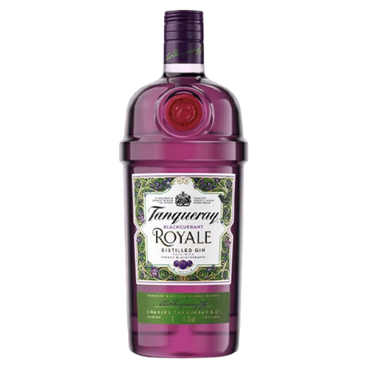 添加利（TANQUERAY） 洋酒 黑加仑味 金酒 杜松子酒 琴酒 1000ml