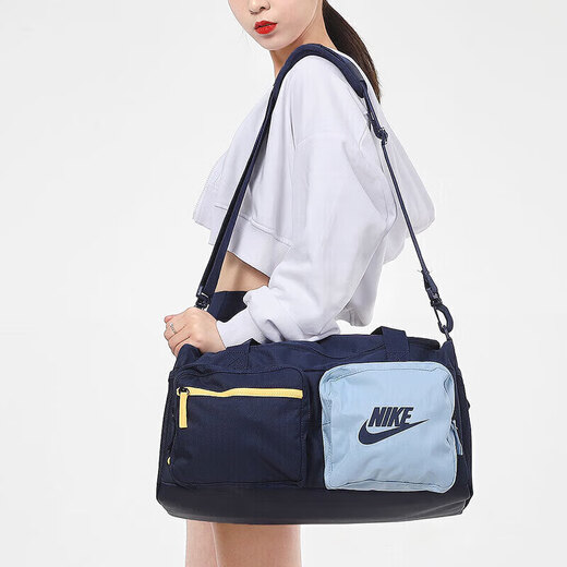 耐克（NIKE）官方舰店单肩包新款大容量运动包拎包桶包潮流手提包斜挎包健身包 BA6169-410-商场同款 MISC