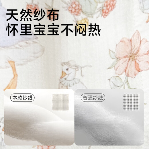 Shiduo Nursing Cover, Breastfeeding Cover When Going Out, Multifunctional Confinement Shawl, Nursing Clothes, Anti-Light Covering Cloak, Raspberry Duck