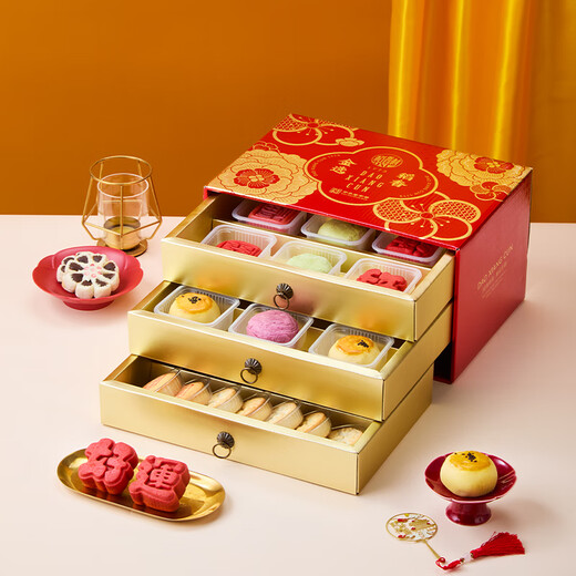 Boîte-cadeau de pâtisserie DaoxiangCun, gâteau de dessert, collations de petit-déjeuner, Big Gift Pack