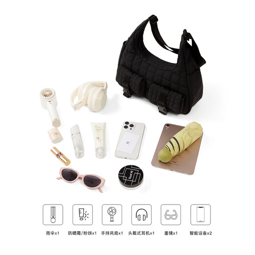 HR Helena Light Sports Sac Crescent Sac mode Sac en toile imperméable Sac CropSebody à une épaule extérieure