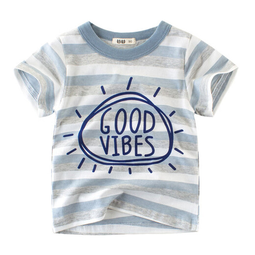 Poissons Rabbit (Shuagnyutu) T-shirt à manches courtes pour enfants Casual Summer NOUVEAU Vêtements pour enfants et filles Bébé bébé et moyen Childre