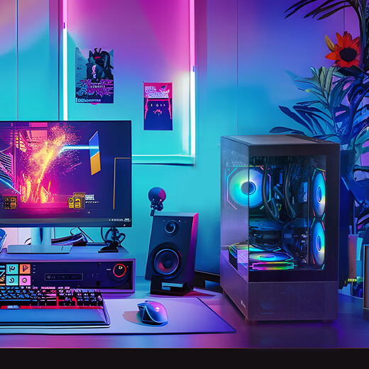 Ningmei Du Soul i5 13400F upgraded to 14490F/RTX5060/16G/1T gaming desktop assembly computer design e-sports host