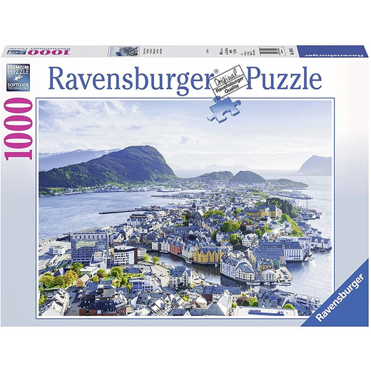 Shantoulin Village Ruisi Paris New York Santorini Prague Aegean City Puzzer Puzzer 1000 Peee 16780