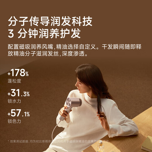 Laifen high-speed hair dryer Swift 04 (set version) quick-drying household hair dryer essential oil hair care LF04 hair dryer national subsidy starlight color