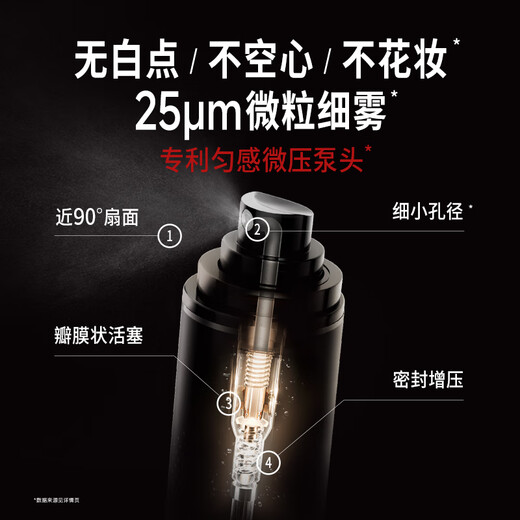 Pramy Makeup Spray Spray Classic Makeup Makeup Contrôle de l'huile Anti-Sratch Bottle Bottle 100 ml Cadeau pour les filles de la Saint-Valentin chinois