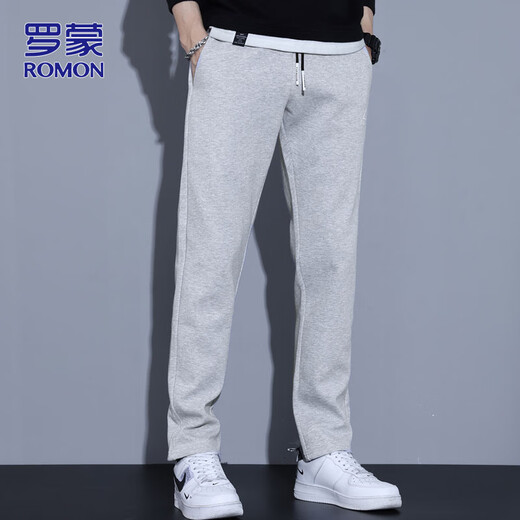 ROMON casual pants men's pants men's autumn and winter loose sweatpants men's versatile sports pants men's trousers