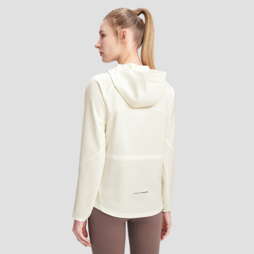 迪桑特（DESCENTE）Women'sTraining系列一体织早春运动梭织上衣夹克外套女款 CR-CREAM M