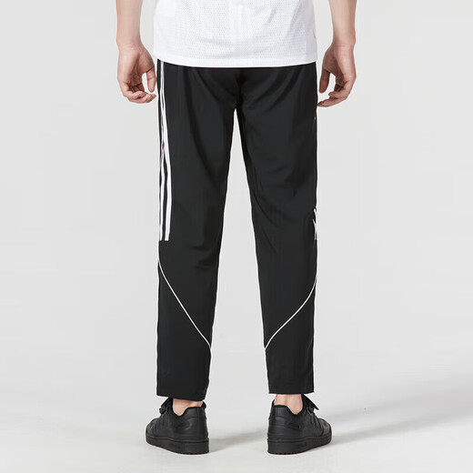 Adidas костюм мужская мода с тремя полосами спортивная одежда для спортивной одежды с капюшонами модные брюки для повседневных брюк с двумя частями/IM8806+IB5012 M
