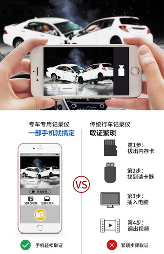 行车记录仪12357系X1X3X5X4 530 320li专用免走线 1080高清+32G内存卡宝马专用免 双镜头